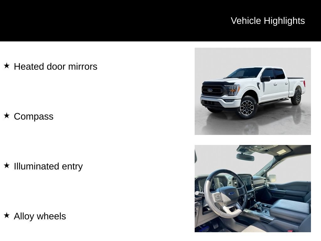 Certified 2022 Ford F150 XLT w/ Equipment Group 302A High AWD/4WD image 16