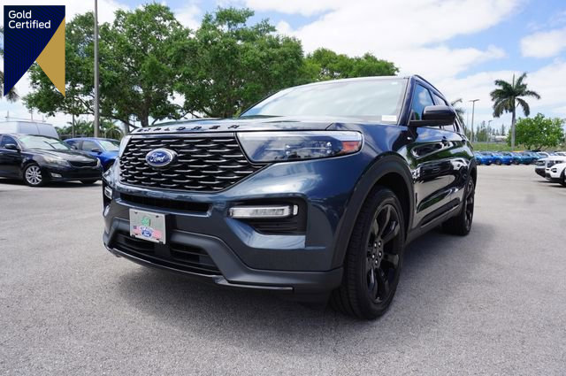Certified 2023 Ford Explorer ST-Line w/ Class IV Trailer Tow Package