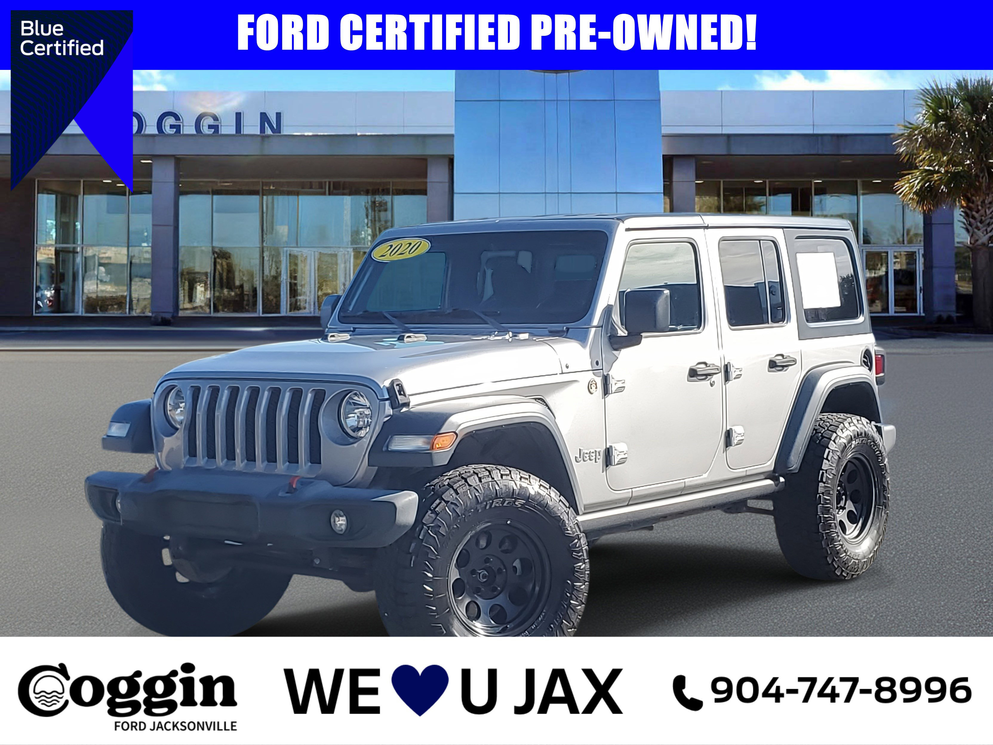 Used 2020 Jeep Wrangler Unlimited Sport S image 1