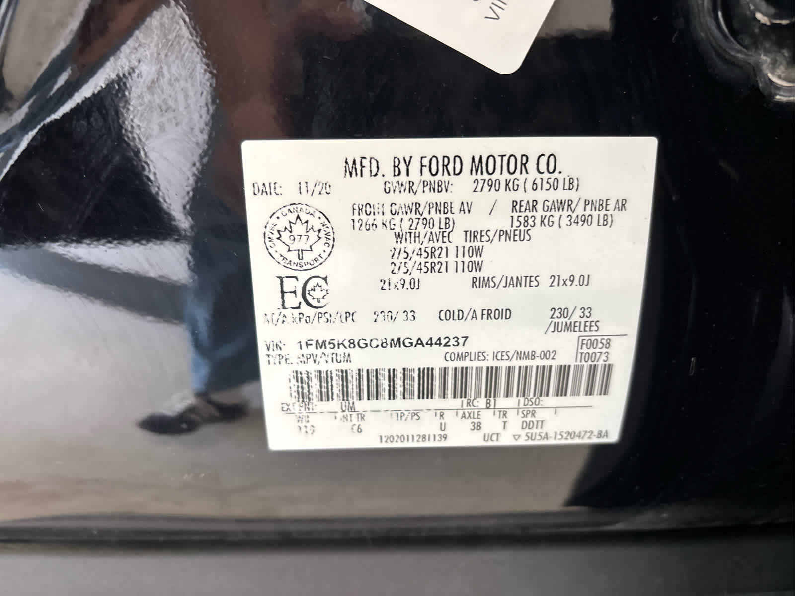 Certified 2021 Ford Explorer ST w/ ST Street Pack AWD/4WD image 29