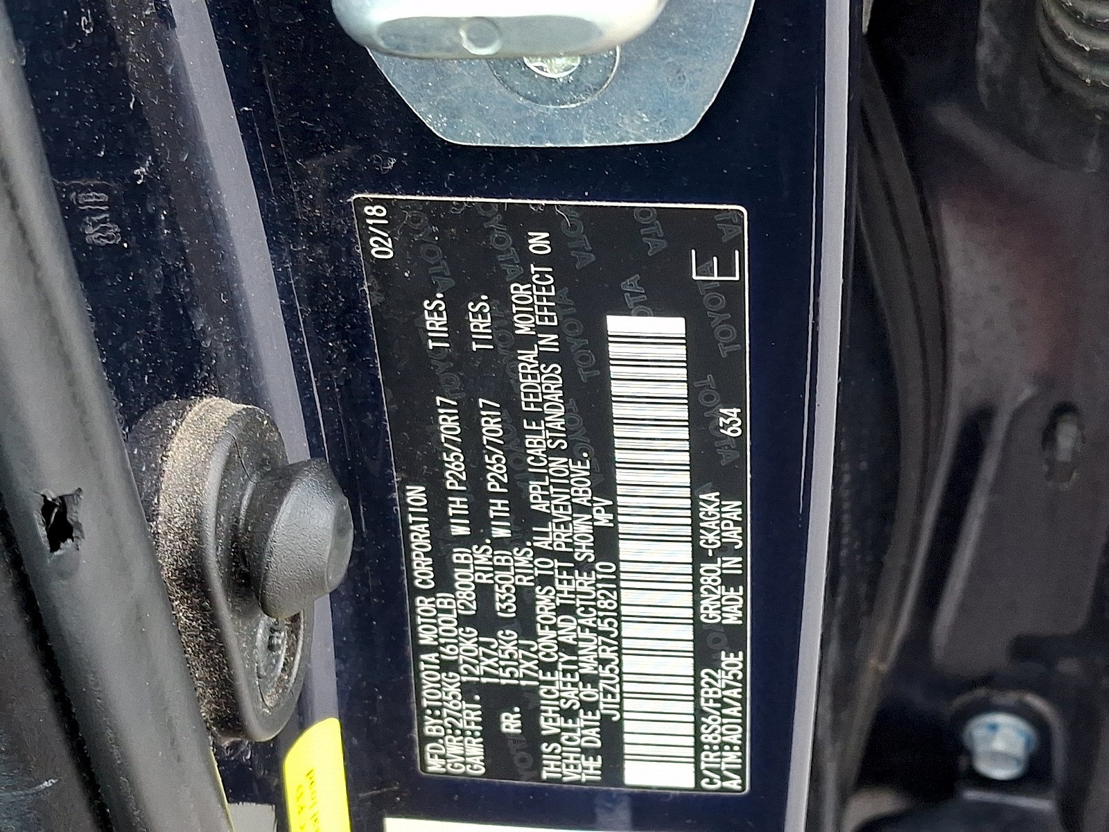 Used 2018 Toyota 4Runner SR5 RWD image 26