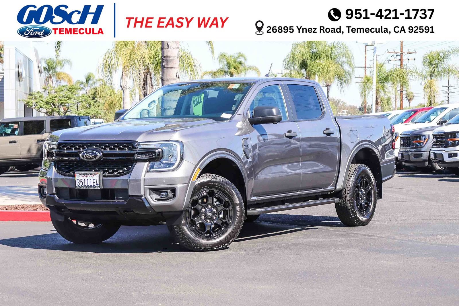 Certified 2025 Ford Ranger XLT w/ Equipment Group 301A High AWD/4WD image 1