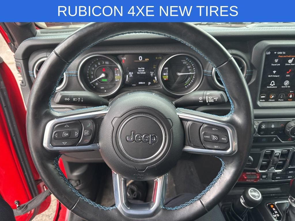 Used 2021 Jeep Wrangler Unlimited Rubicon 4xe w/ Steel Bumper Group AWD/4WD image 15