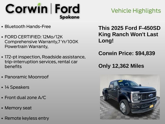 Certified 2025 Ford F450 King Ranch image 19