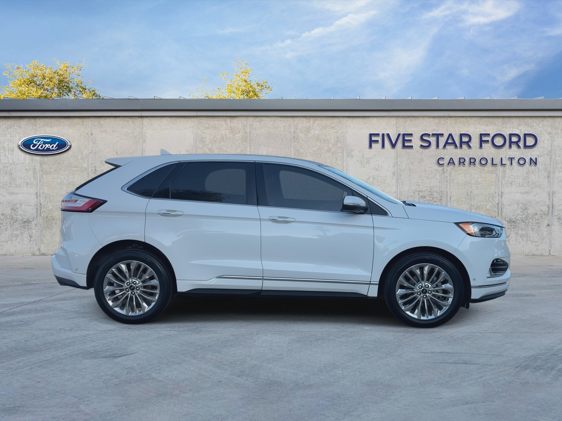 Certified 2020 Ford Edge Titanium w/ Equipment Group 301A FWD image 9