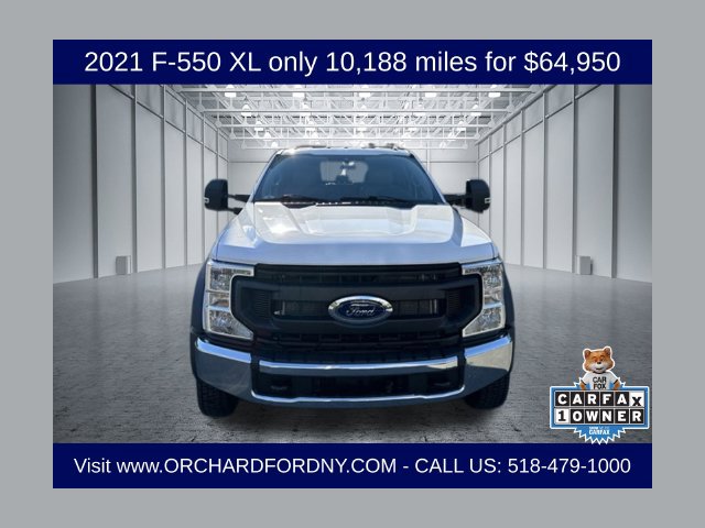 Certified 2021 Ford F550 4x4 SuperCab Super Duty image 1