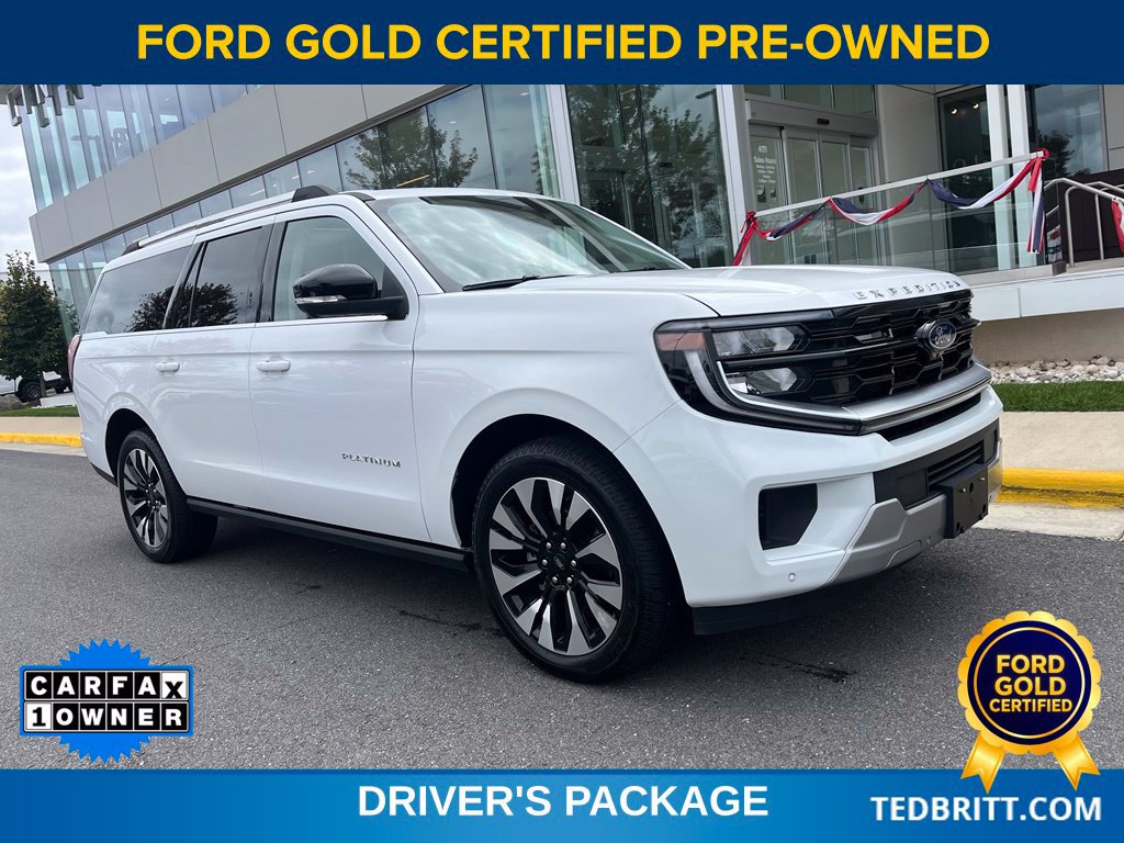 Certified 2026 Ford Expedition Max Platinum w/ Driver's Package