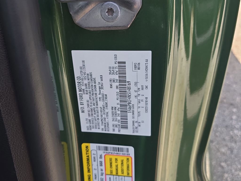 Certified 2022 Ford Mustang GT Premium w/ Equipment Group 401A image 28