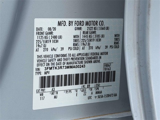 Certified 2021 Ford Mustang Mach-E Premium image 28