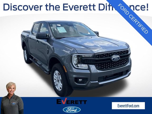 Certified 2025 Ford Ranger XL w/ Trailer Tow Package AWD/4WD 360° Tour
