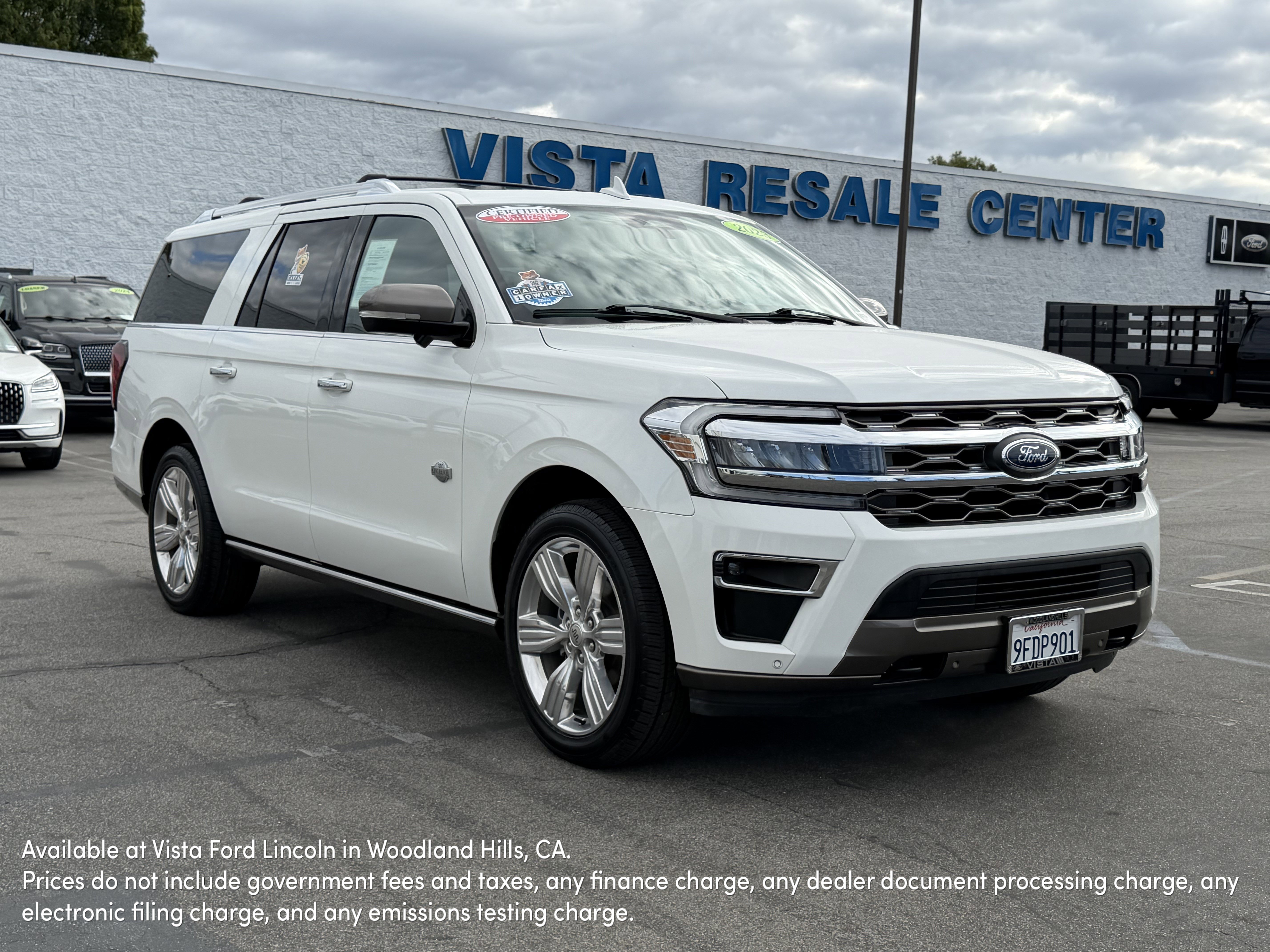 Certified 2023 Ford Expedition Max King Ranch AWD/4WD image 1