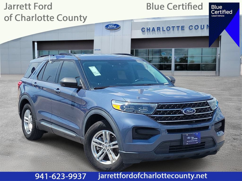 Certified 2021 Ford Explorer XLT w/ Class III Trailer Tow Package