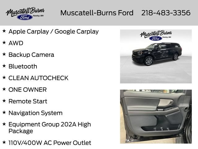 Certified 2025 Ford Expedition Max Active AWD/4WD image 7
