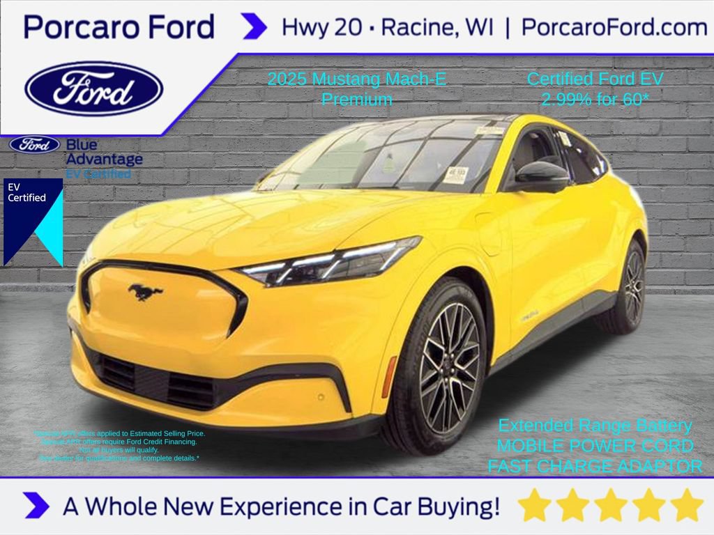 Certified 2025 Ford Mustang Mach-E Premium