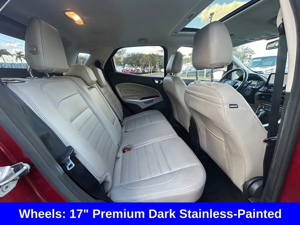 Certified 2021 Ford EcoSport Titanium w/ Interior Protection Package image 33