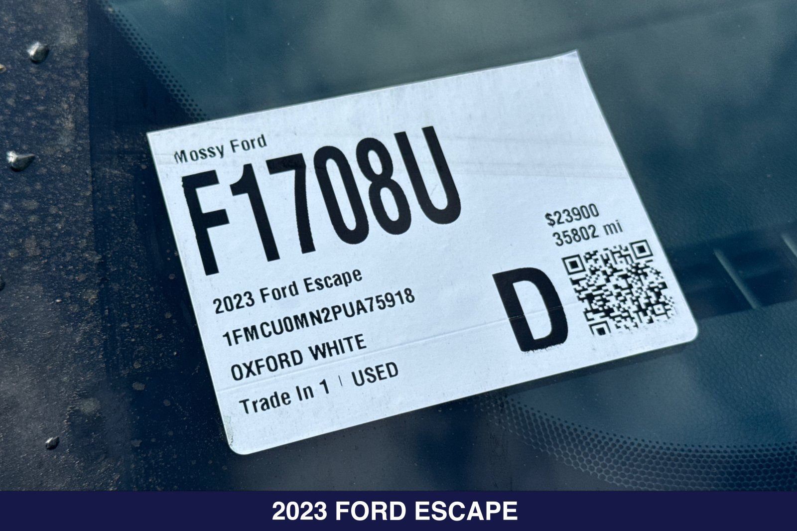 Certified 2023 Ford Escape ST-Line FWD image 2