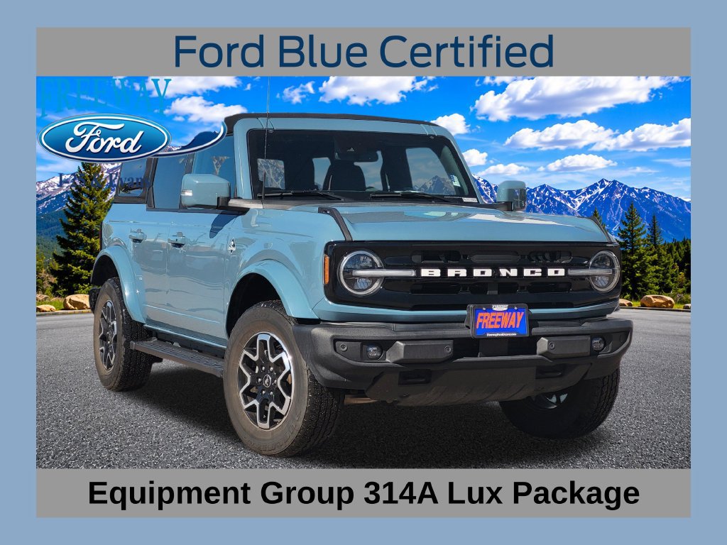 Certified 2022 Ford Bronco Outer Banks