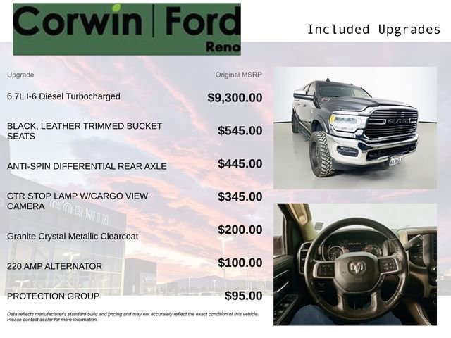 Used 2020 RAM 2500 Laramie w/ Protection Group image 10