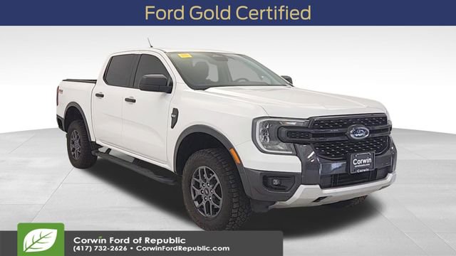 Certified 2024 Ford Ranger XLT w/ FX4 Off-Road Package