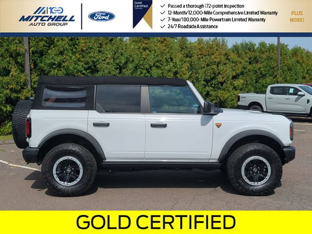Certified 2023 Ford Bronco Badlands w/ Sasquatch Package AWD/4WD image 2
