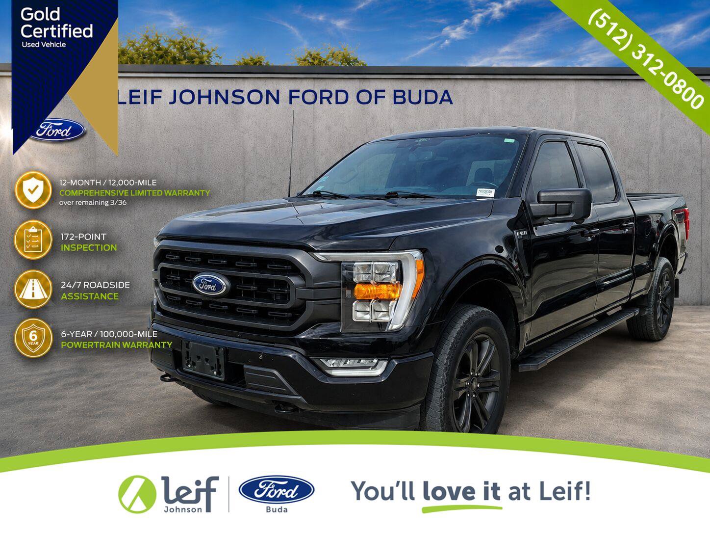Certified 2022 Ford F150 XLT w/ Equipment Group 302A High