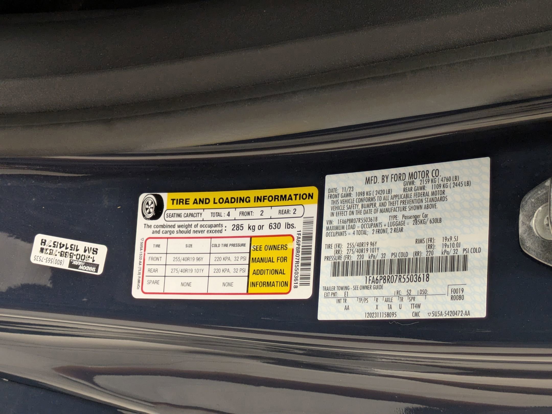 Certified 2024 Ford Mustang Dark Horse image 38