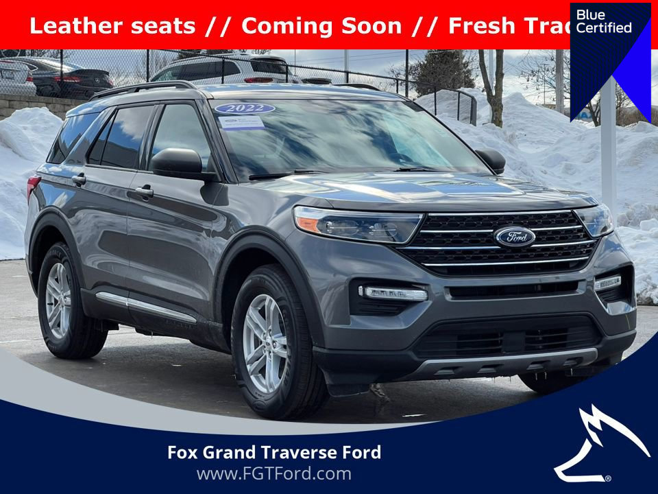 Certified 2022 Ford Explorer XLT w/ Equipment Group 202A