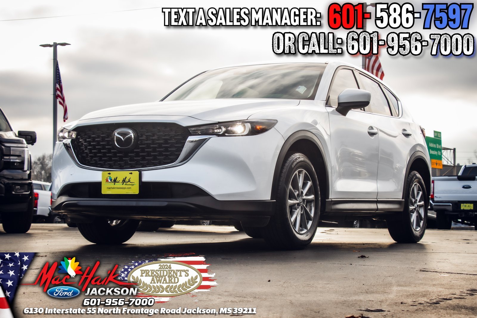 Used 2022 MAZDA CX-5 AWD 2.5 S w/ Preferred Package image 3