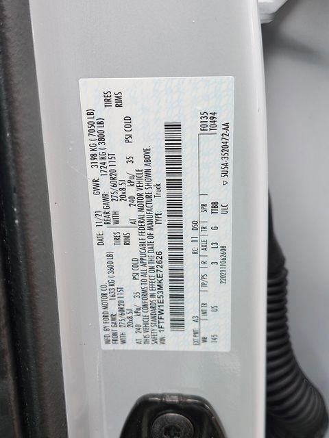 Certified 2021 Ford F150 XLT w/ Equipment Group 302A High image 33