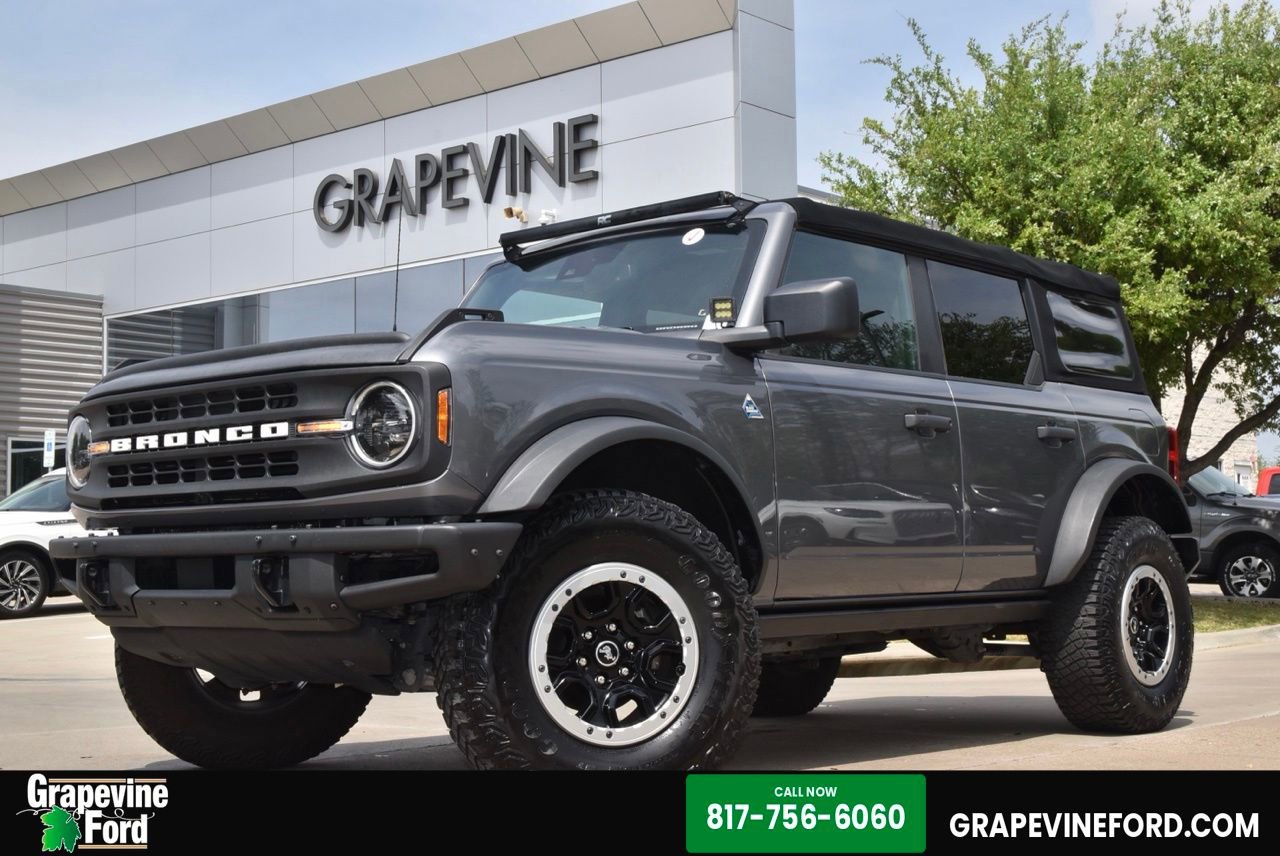 Certified 2021 Ford Bronco Black Diamond w/ Sasquatch Package