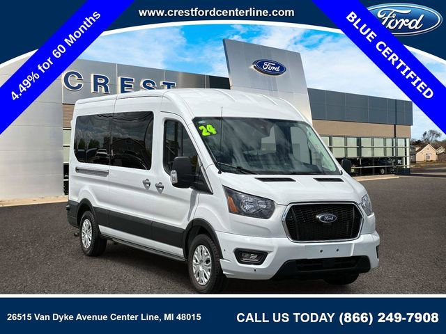 Certified 2024 Ford Transit 350 148 Medium Roof Wagon