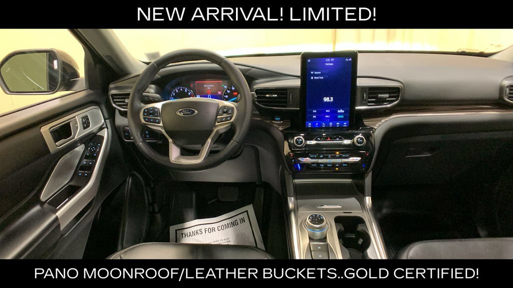 Certified 2023 Ford Explorer Limited w/ Limited Technology Package AWD/4WD image 30