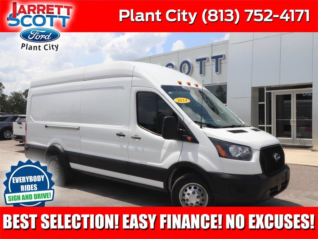 Certified 2024 Ford Transit 350 148 High Roof Extended DRW w/ Load Area Protection Package