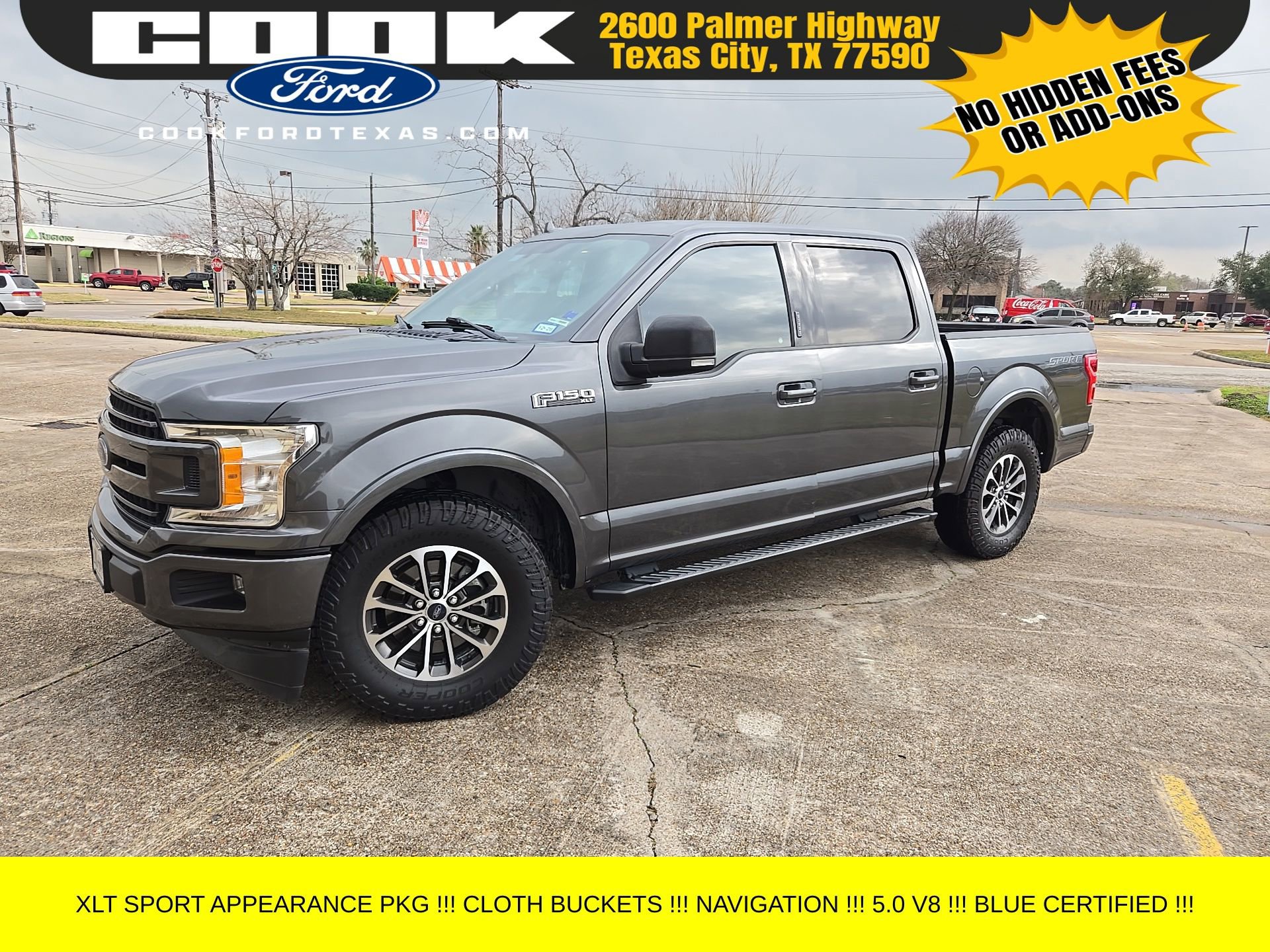 Certified 2018 Ford F150 XLT w/ Equipment Group 302A Luxury image 1