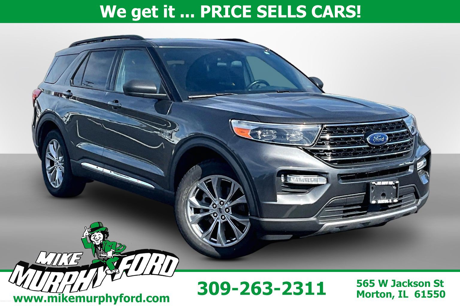 Certified 2020 Ford Explorer XLT w/ Equipment Group 202A AWD/4WD image 1