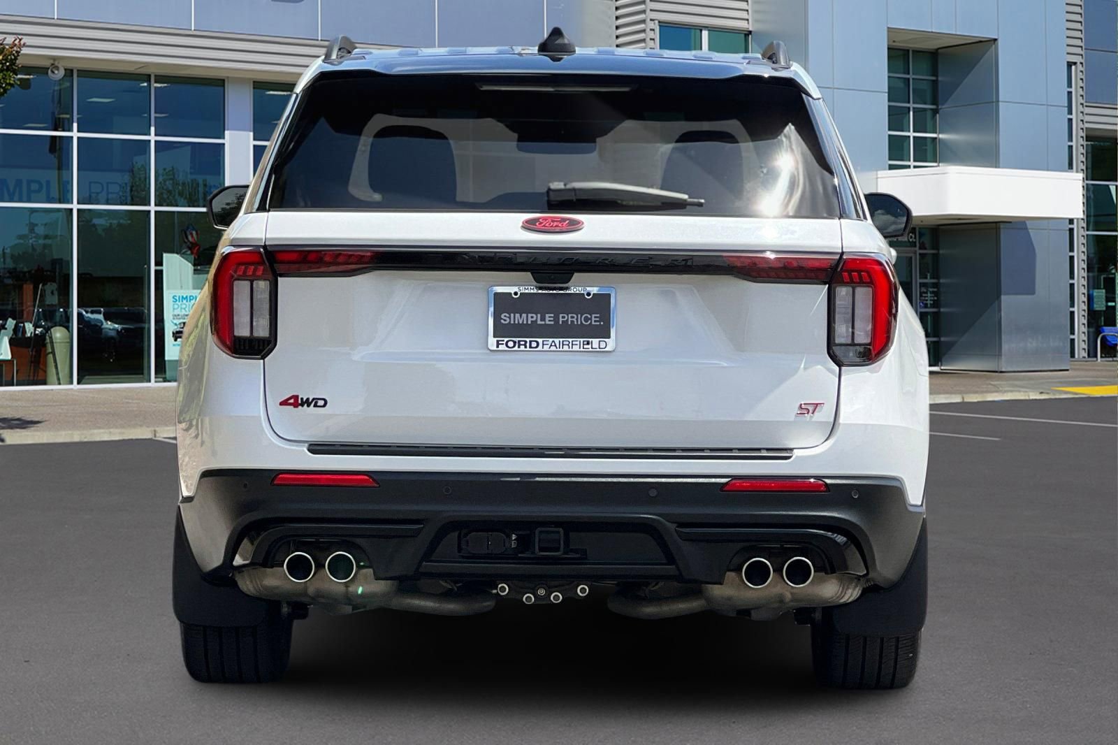 Certified 2025 Ford Explorer ST AWD/4WD image 9