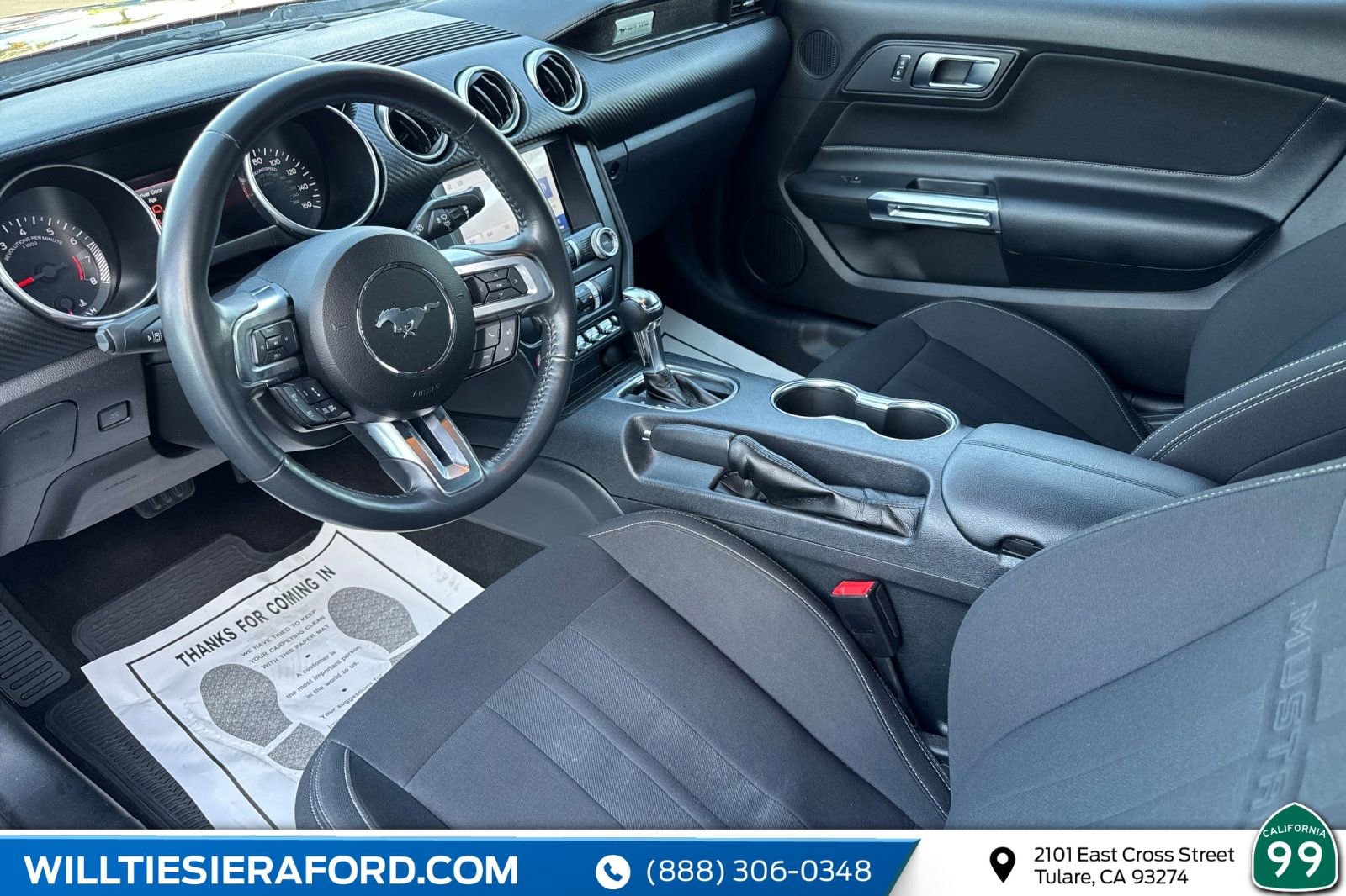 Certified 2022 Ford Mustang ECOBOOST w/ Equipment Group 101A image 8