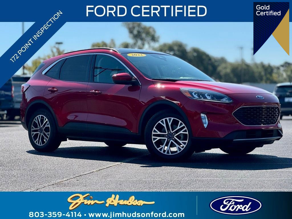 Certified 2022 Ford Escape SEL w/ Technology Package