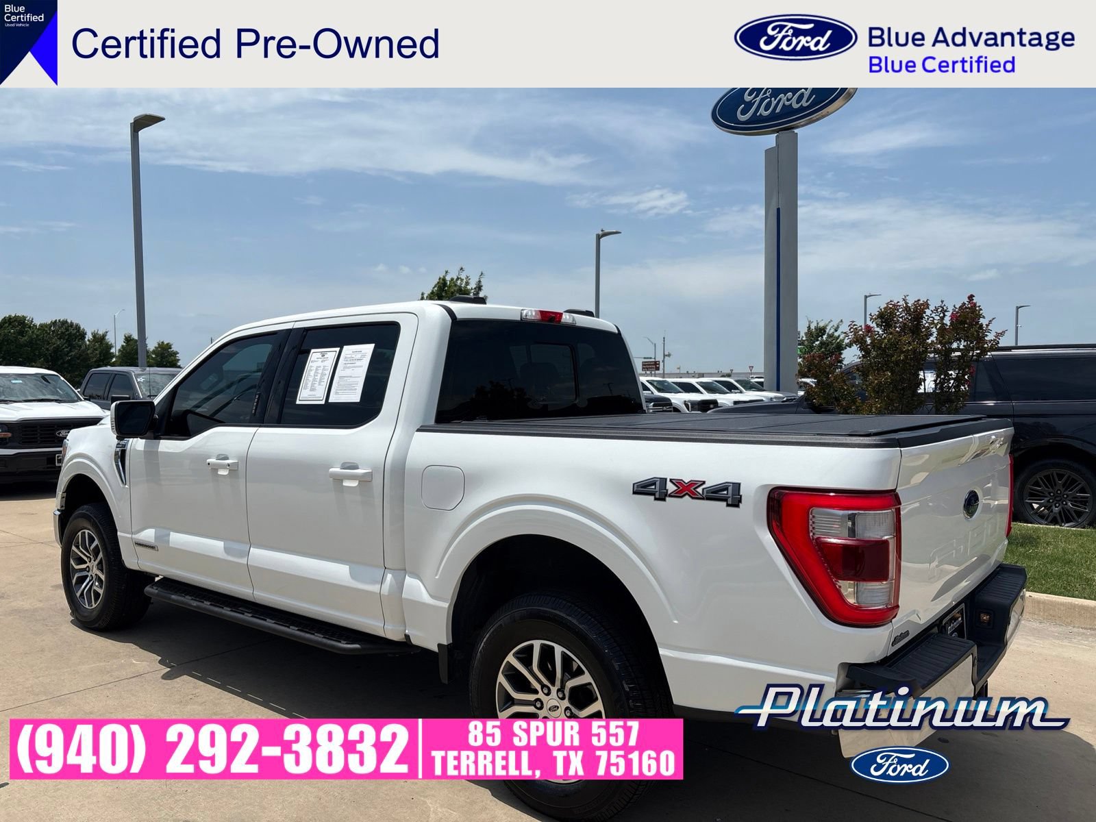 Certified 2022 Ford F150 Lariat w/ Equipment Group 501A Mid AWD/4WD image 3