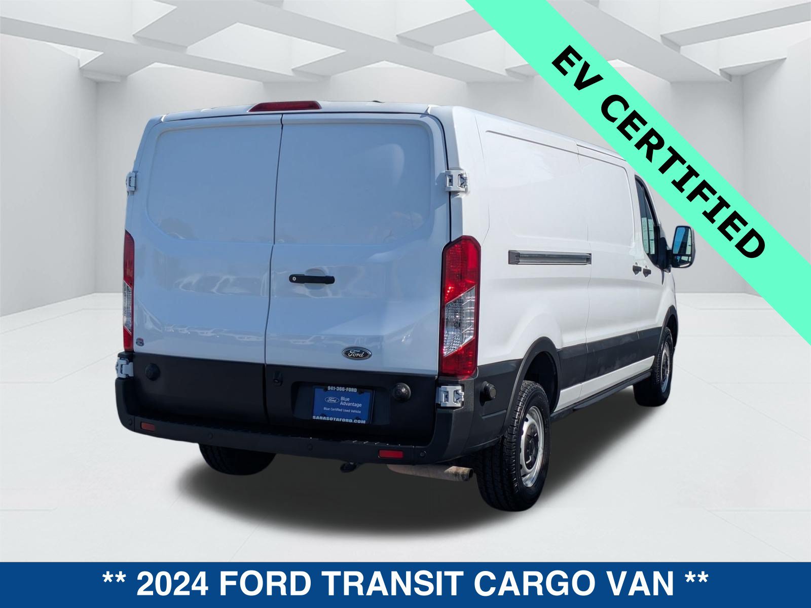 Certified 2024 Ford Transit 350 Low Roof w/ Load Area Protection Package RWD image 5