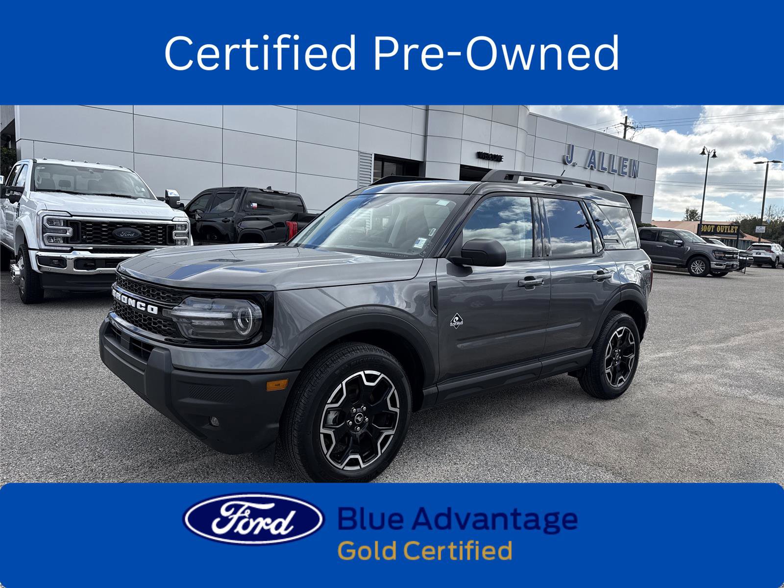 Certified 2025 Ford Bronco Sport Outer Banks image 1