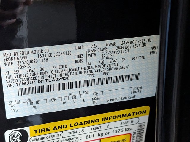 Certified 2026 Ford Expedition Active AWD/4WD image 24