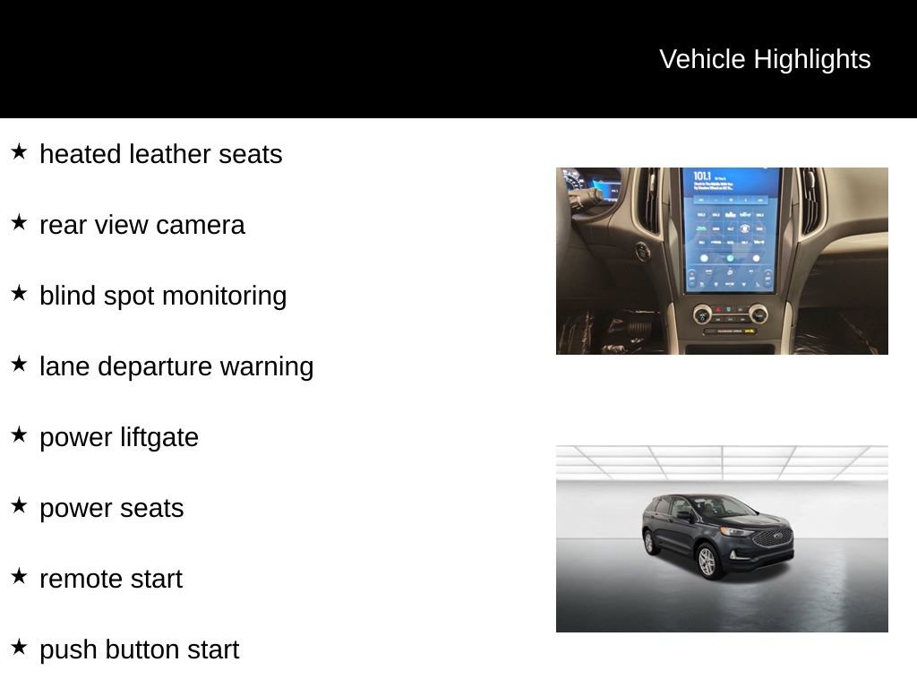 Certified 2023 Ford Edge SEL w/ Convenience Package AWD/4WD image 10