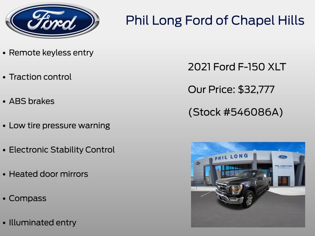 Certified 2021 Ford F150 XLT w/ Equipment Group 301A Mid AWD/4WD image 38