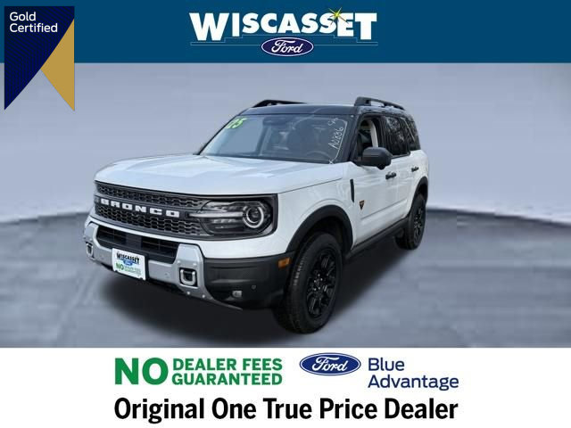 Certified 2025 Ford Bronco Sport Badlands