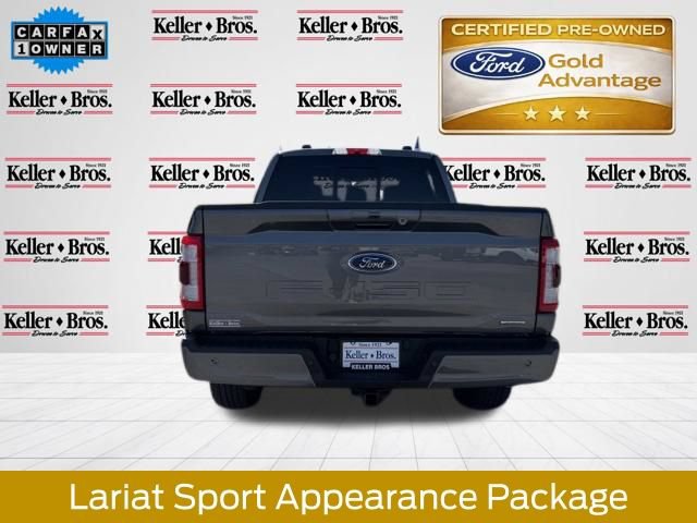 Certified 2022 Ford F150 Lariat w/ Equipment Group 502A High AWD/4WD image 9