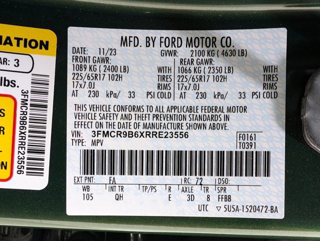 Certified 2024 Ford Bronco Sport Big Bend image 9