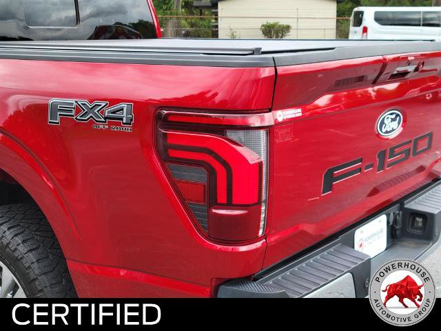 Certified 2024 Ford F150 Lariat w/ FX4 Off-Road Package AWD/4WD image 13