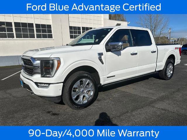 Certified 2021 Ford F150 Platinum w/ Equipment Group 701A High image 3