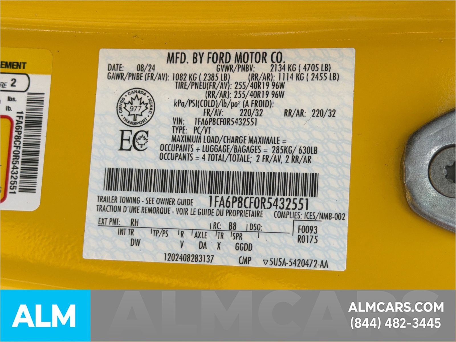 Certified 2024 Ford Mustang GT RWD image 35